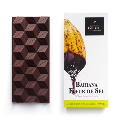 Tablette de chocolat Bahiana 67% à la Fleur de sel