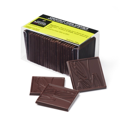 Tablette chocolat NOIR SANS SUCRE - 80gr - Les Cadets de Gascogne