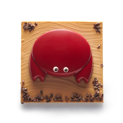 Crabe chocolat et praliné