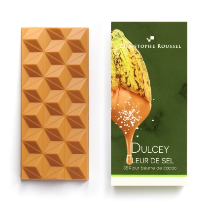 TABLETTE CHOCOLAT DULCEY FLEUR DE SEL 35%