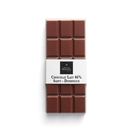 Milk chocolate bar with fleur de sel