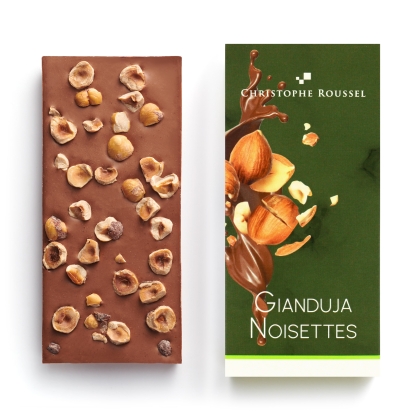 Tablette de chocolat au Gianduja