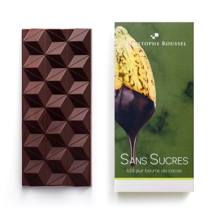 Dark chocolate bar (65%) sugar free