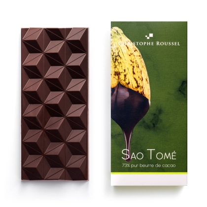 Dark chocolate bar from Sao Tome 67%